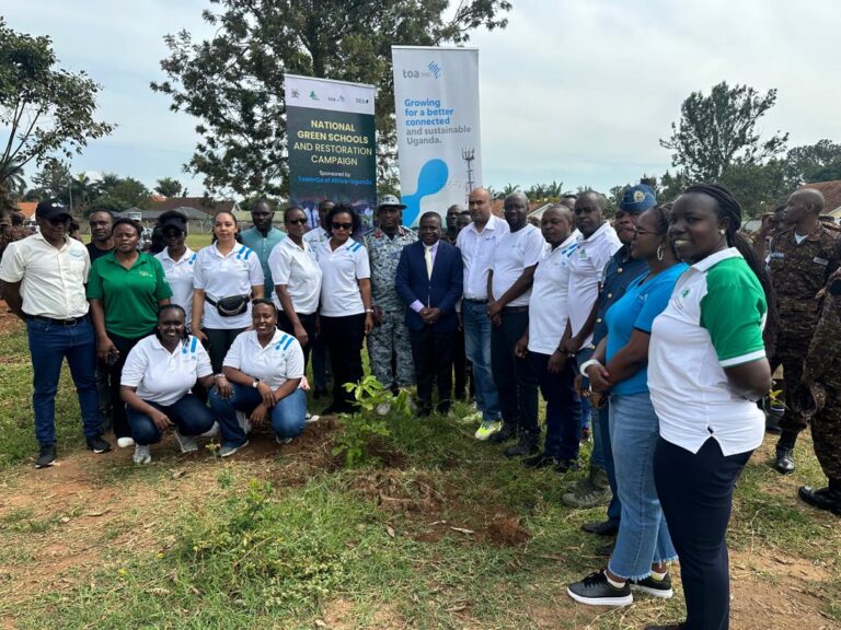Group photo after tree planting exercise